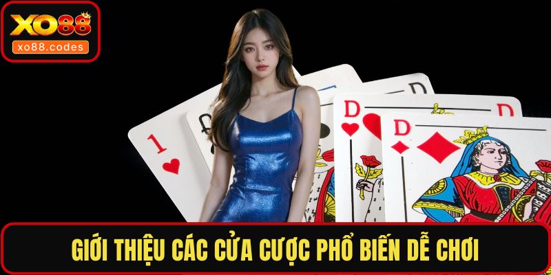 Giới thiệu các cửa cược phổ biến dễ chơi