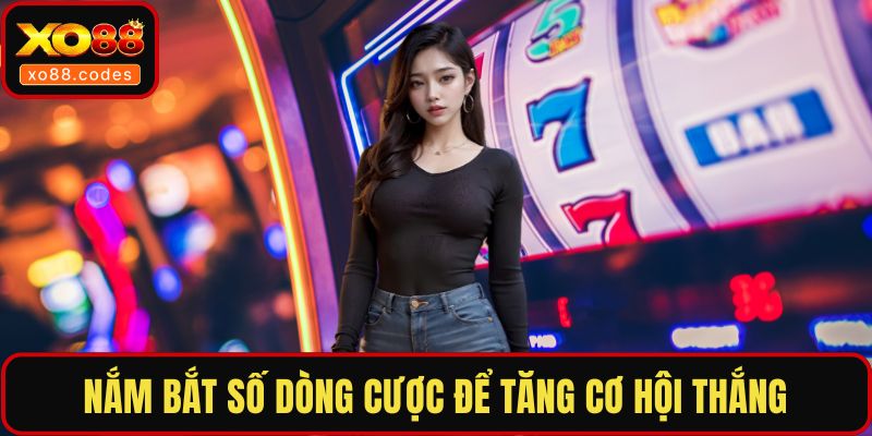 Nắm bắt số dòng cược để tăng cơ hội thắng